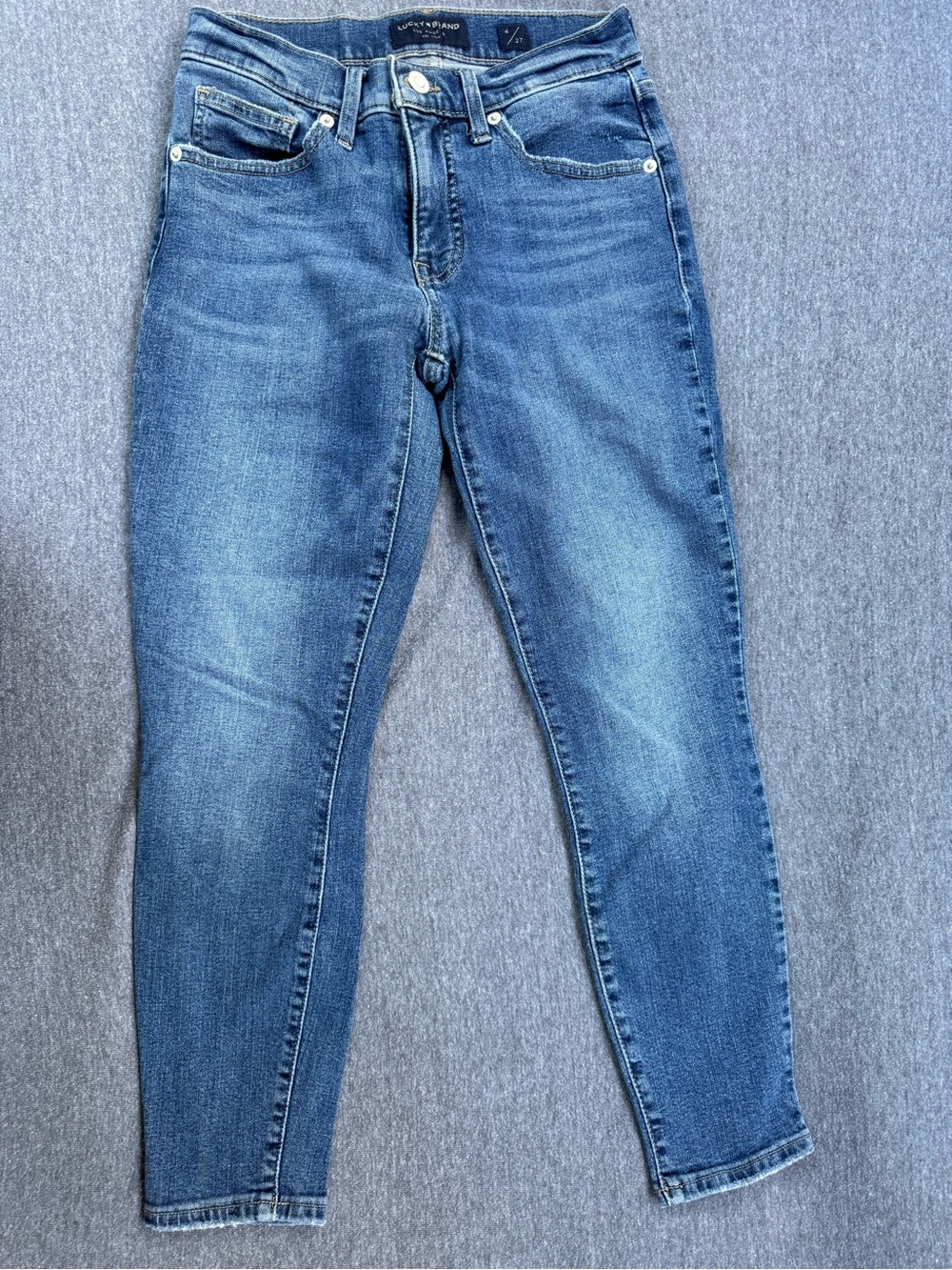 Lucky Brand Women's Skinny Jeans - Blue Denim